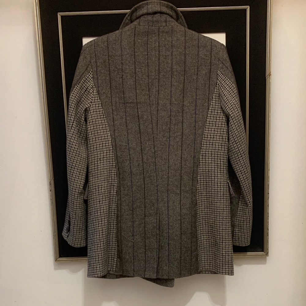 Moschino Couture Women's Brown and Checkered Blazer - Picture 16 of 17